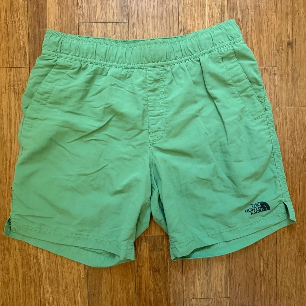 The North Face Flashdry Swimming Trunks Shorts Green Men's Size small lined mesh
